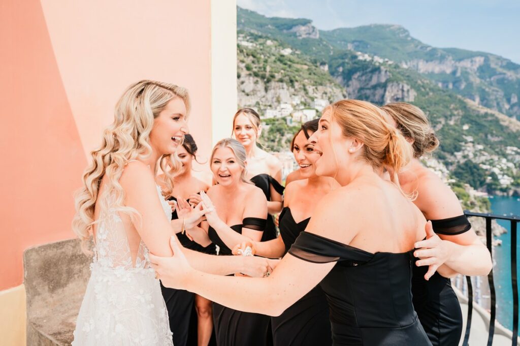 Exclusive wedding at Villa Magia Positano