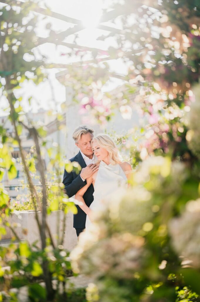 Honeymoon shooting in Villa Rufolo Ravello