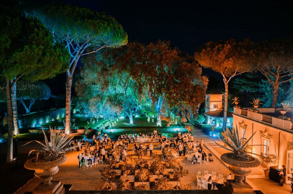 Luxury villa Aurelia wedding Rome