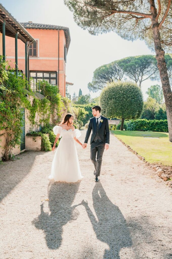 Luxury villa Aurelia wedding Rome