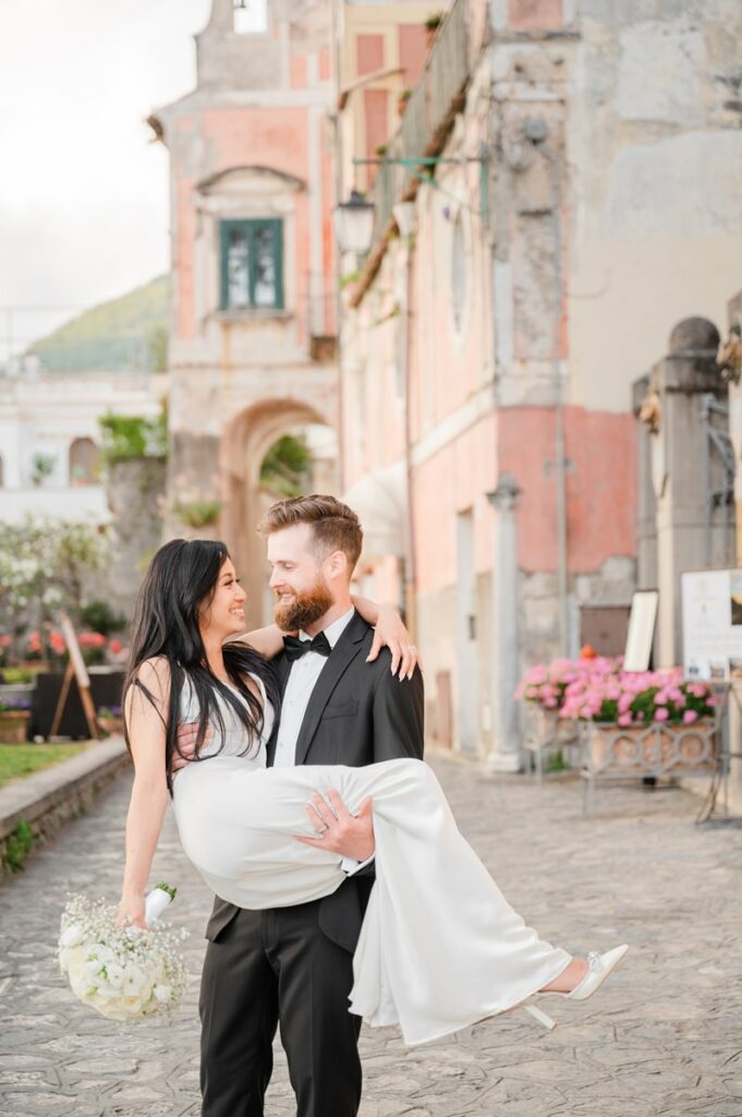 Palazzo Confalone elopement Ravello