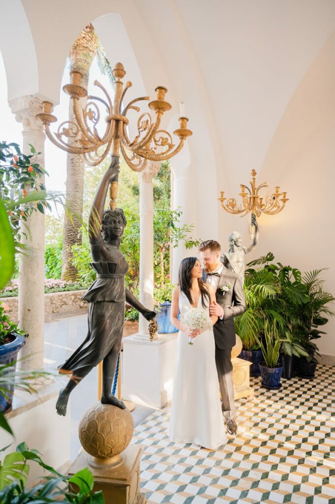 Palazzo Confalone elopement Ravello