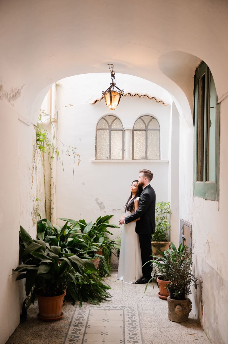 Palazzo Confalone elopement Ravello