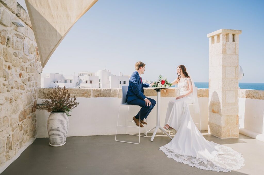 Polignano a Mare elopement wedding puglia