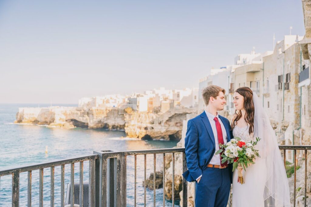 Polignano a Mare elopement wedding puglia