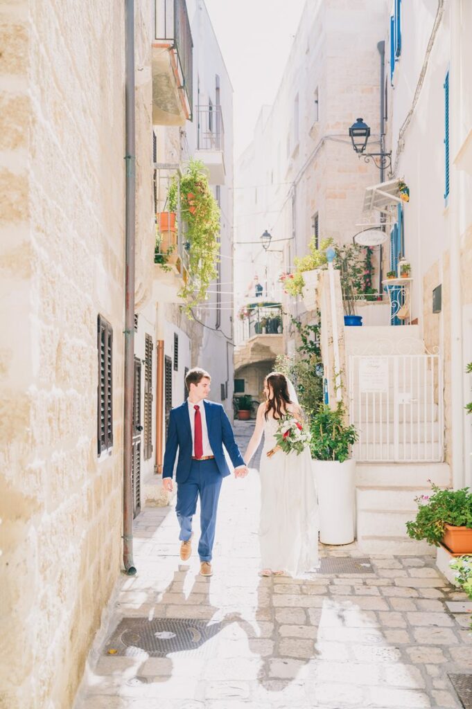 Polignano a Mare elopement wedding puglia