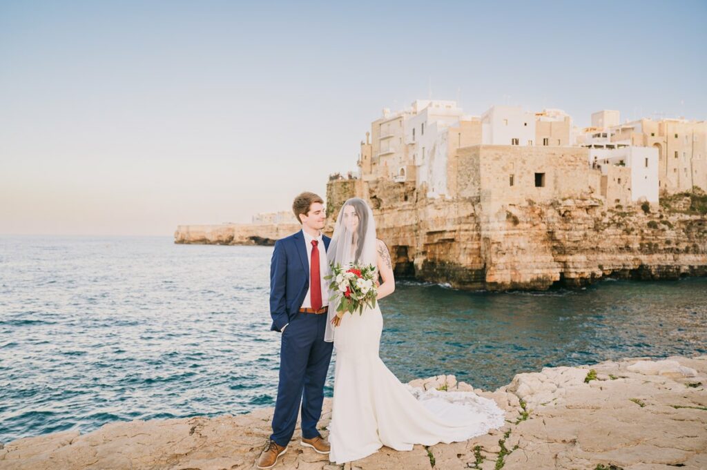 Polignano a Mare elopement wedding puglia