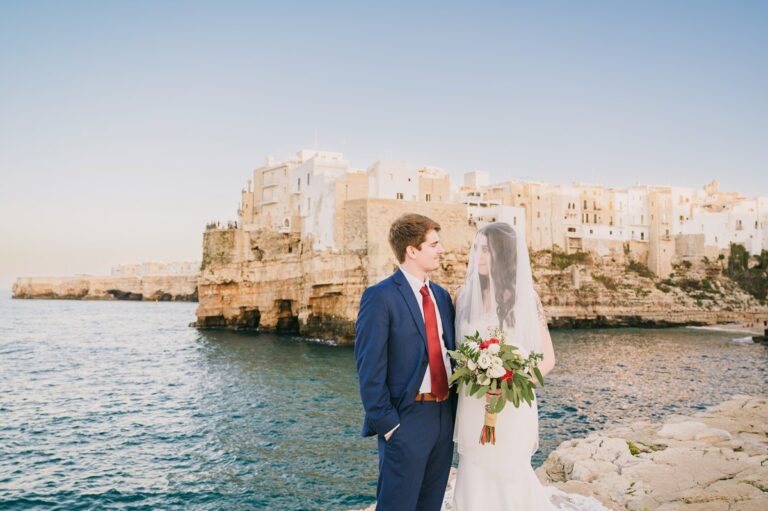 Polignano a Mare elopement wedding puglia