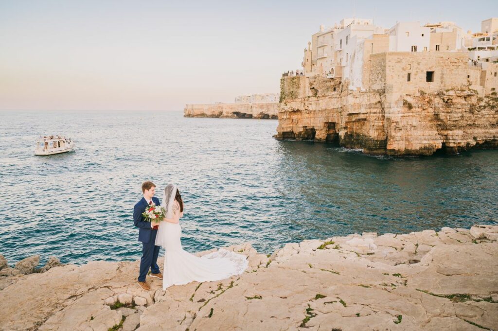 Polignano a Mare elopement wedding puglia