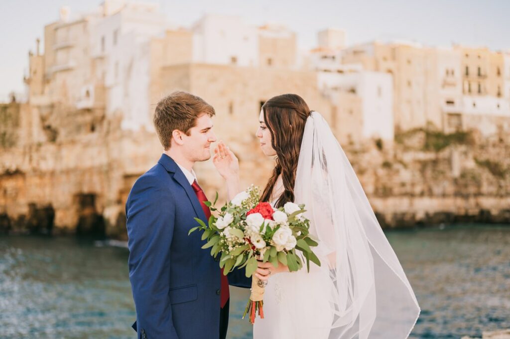 Polignano a Mare elopement wedding puglia