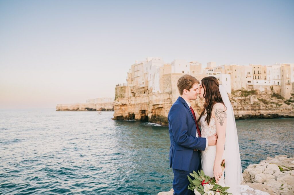 Polignano a Mare elopement wedding puglia