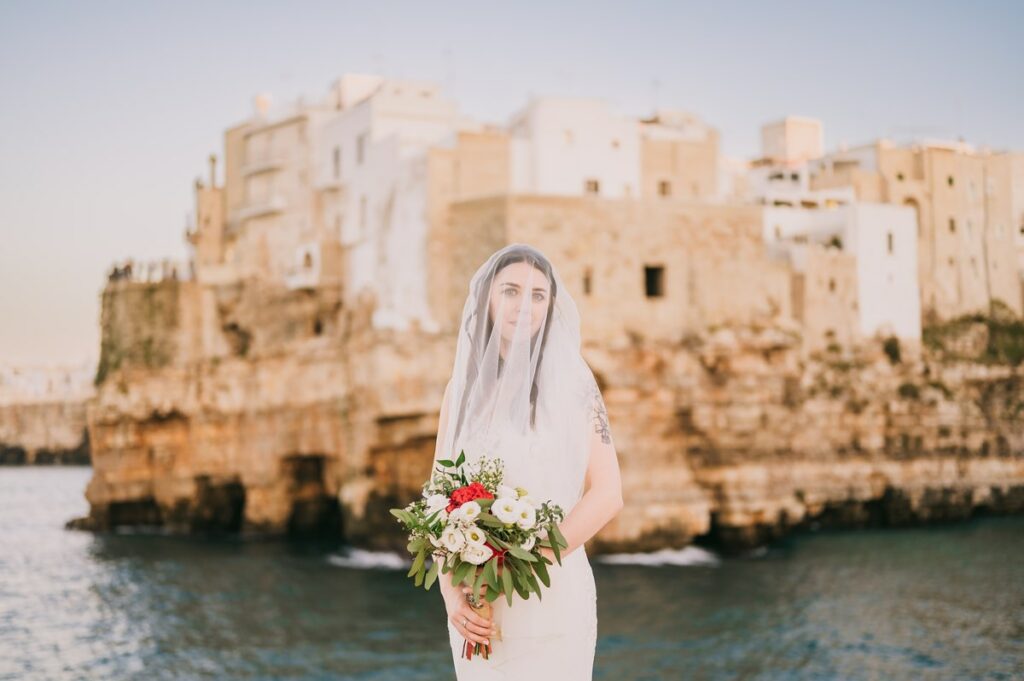 Polignano a Mare elopement wedding puglia