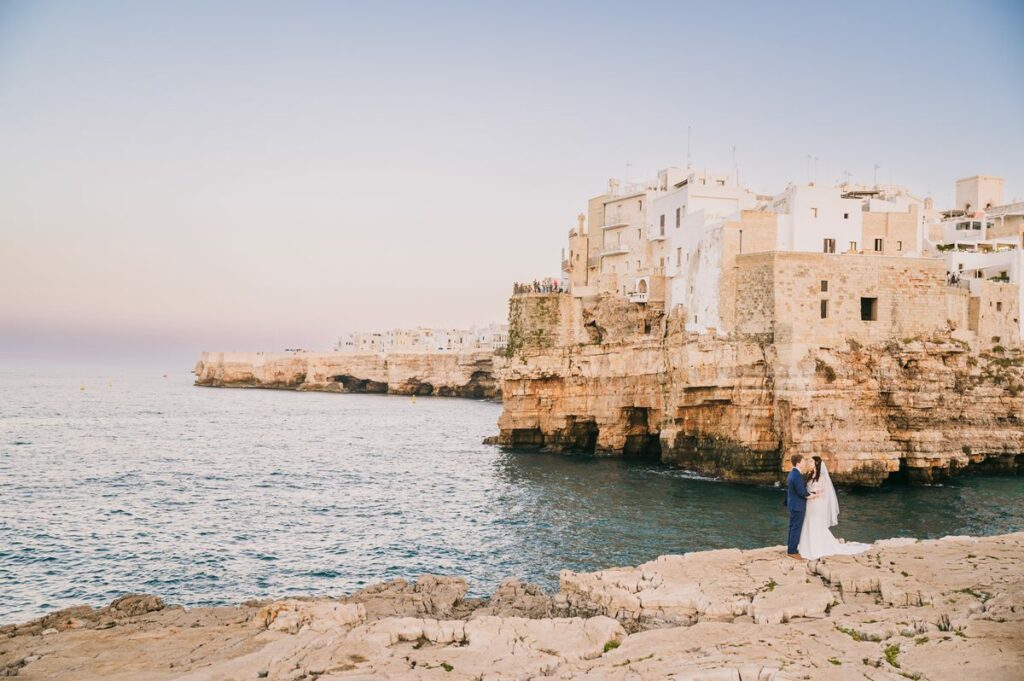 Polignano a Mare elopement wedding puglia