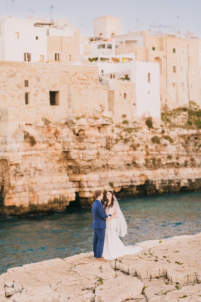 Polignano a Mare elopement wedding puglia