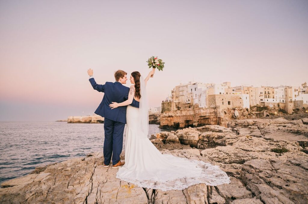 Polignano a Mare elopement wedding puglia