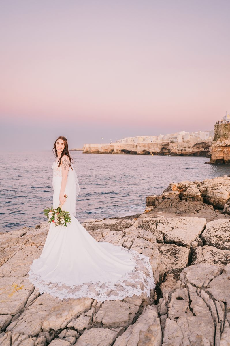 Polignano a Mare elopement wedding puglia