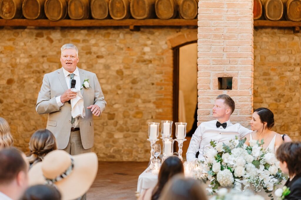 castello di bibbione tuscany wedding