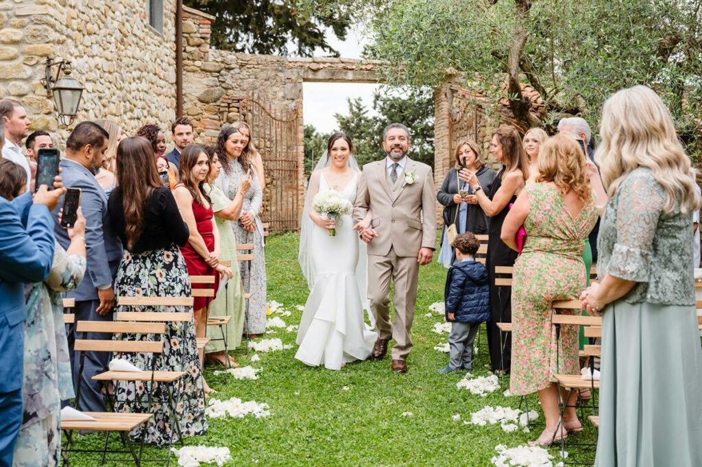 castello di bibbione tuscany wedding