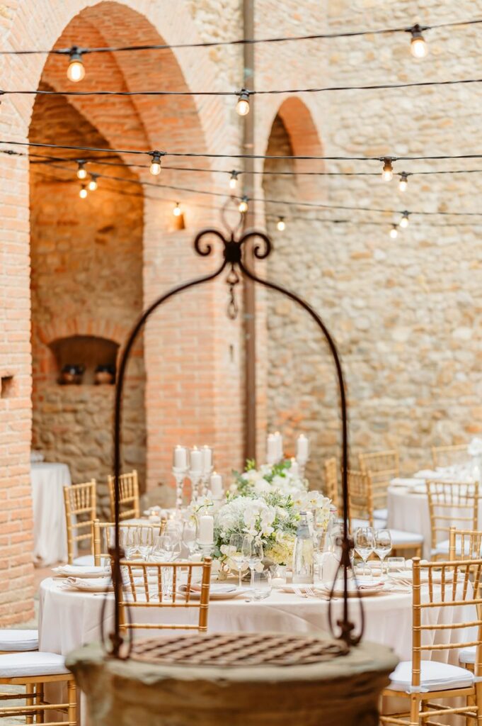 castello di bibbione tuscany wedding