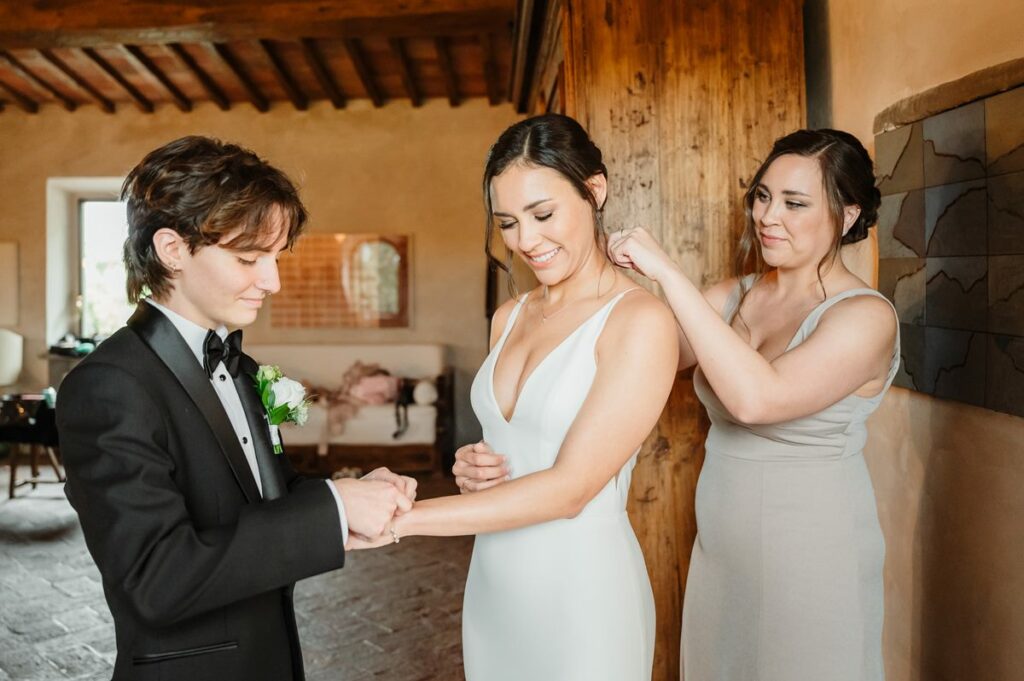 castello di bibbione tuscany wedding