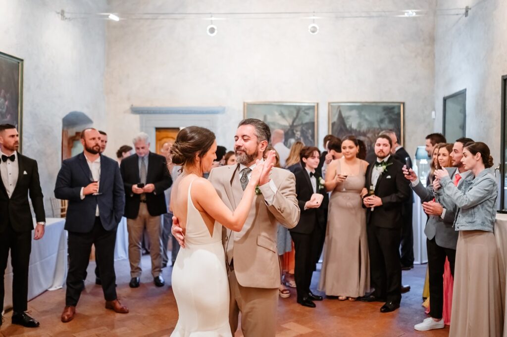 castello di bibbione tuscany wedding