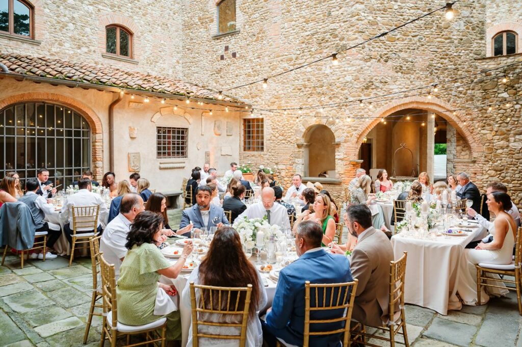 castello di bibbione tuscany wedding