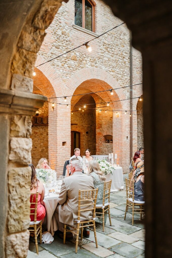 castello di bibbione tuscany wedding