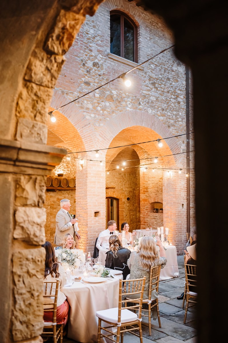 castello di bibbione tuscany wedding