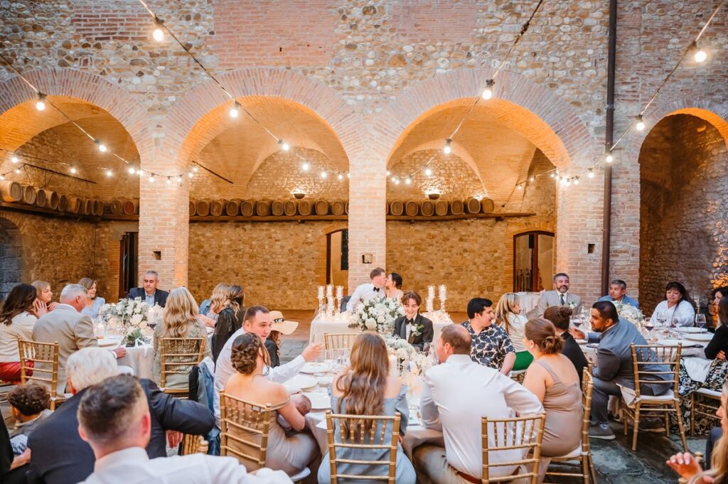 castello di bibbione tuscany wedding