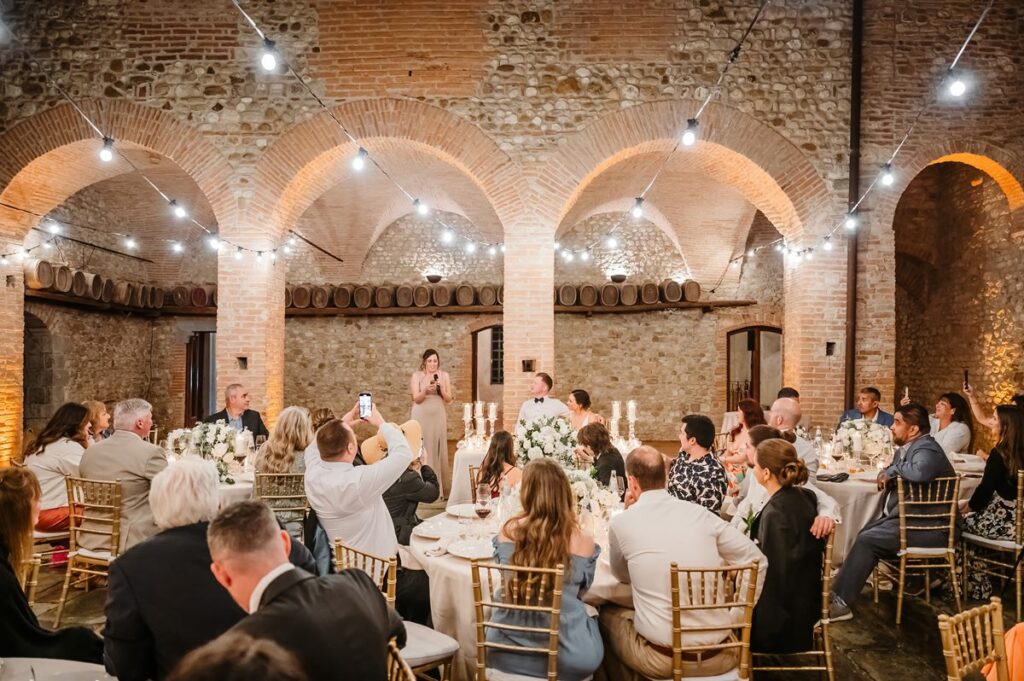 castello di bibbione tuscany wedding
