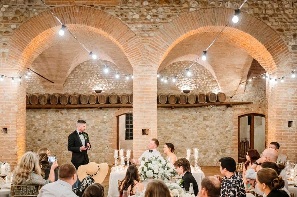 castello di bibbione tuscany wedding