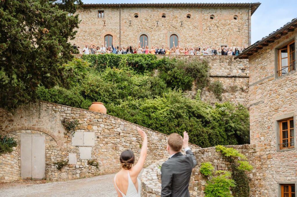 castello di bibbione tuscany wedding