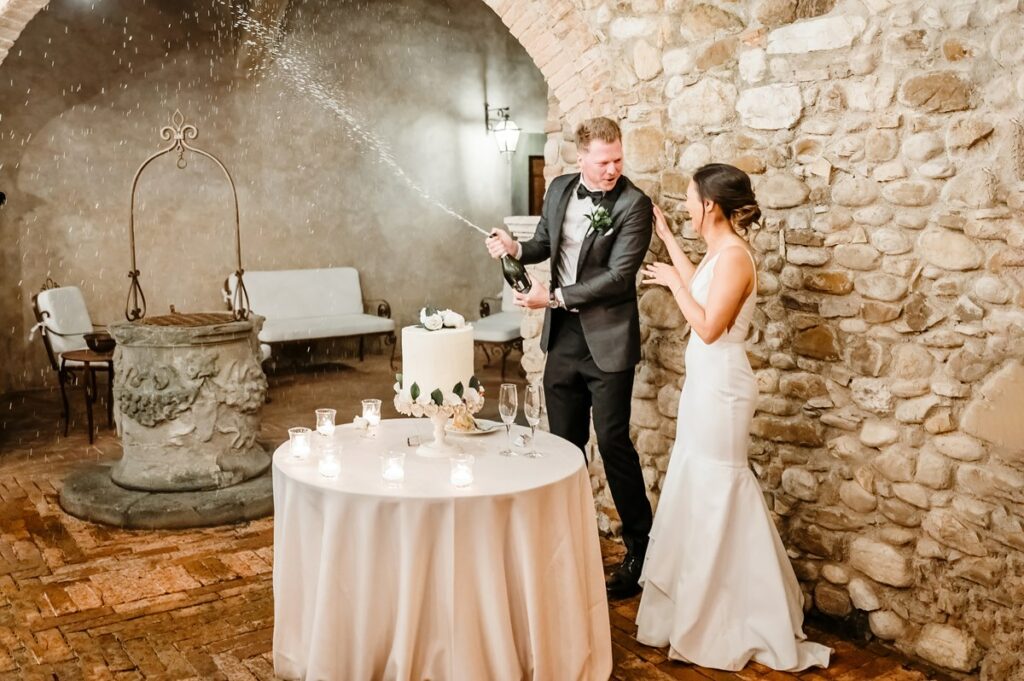 castello di bibbione tuscany wedding