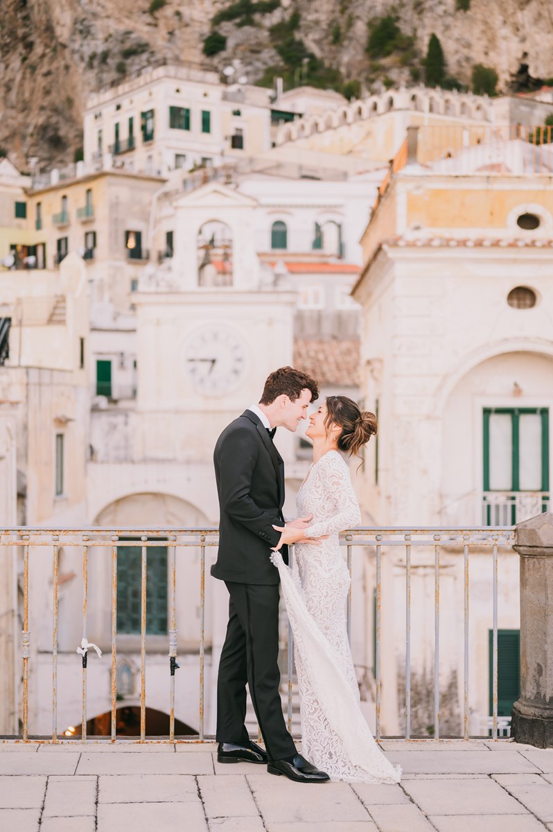 honeymoon pictures in Amalfi Coast