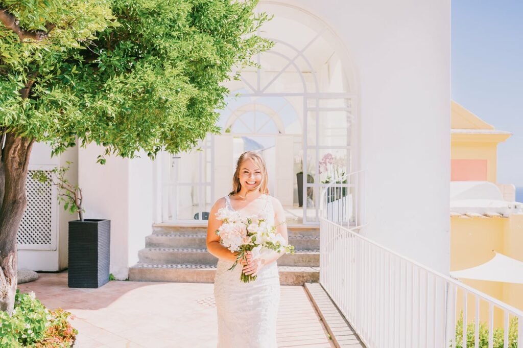 villa magia intimate elopement positano